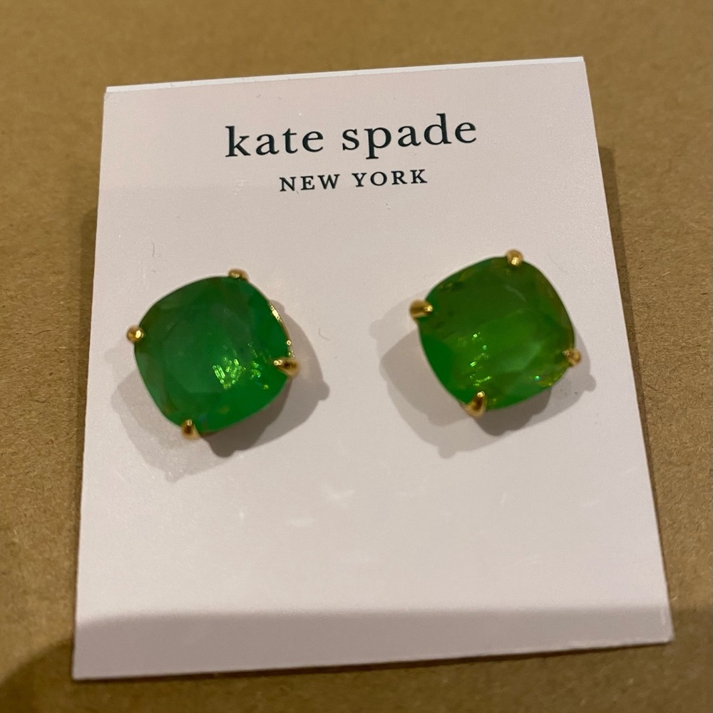 Kate Spade Beryl Green Stud Earrings